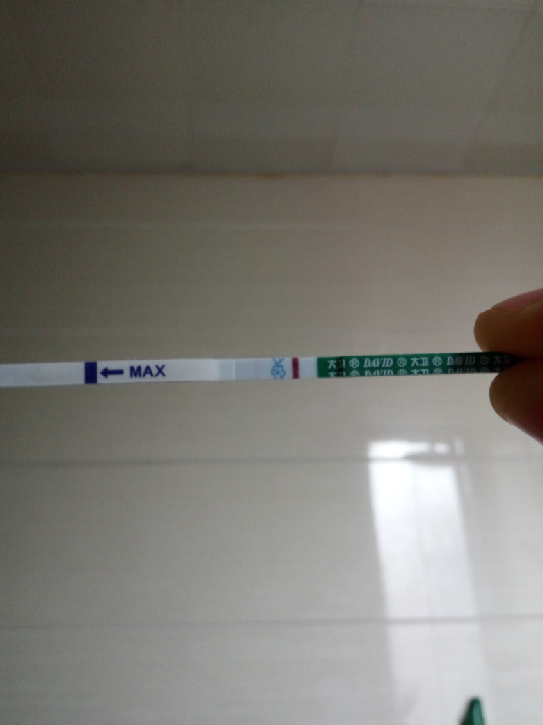 23号排卵,现在早孕试纸有淡淡的印,还有两天是姨妈日,是怀孕了吗?