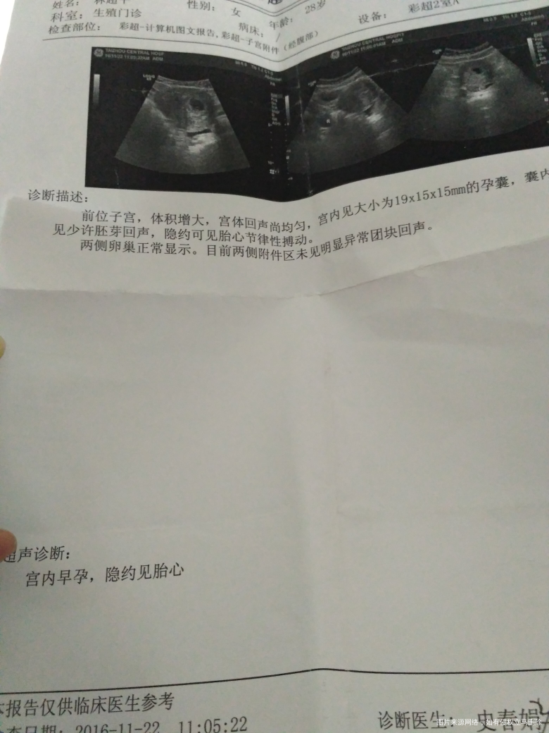 在吃黄体酮~希望大吗??