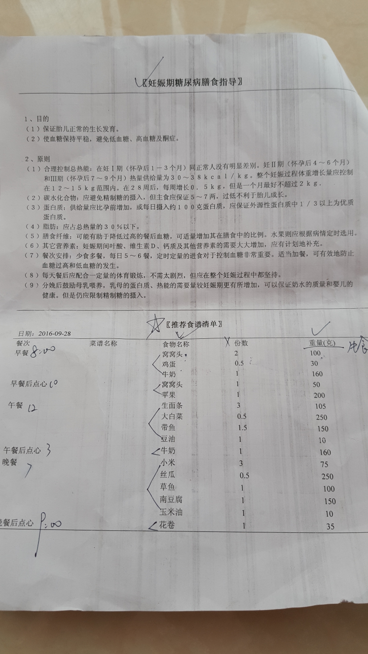 【我的孕期食谱】调整饮食跟糖尿病做斗争