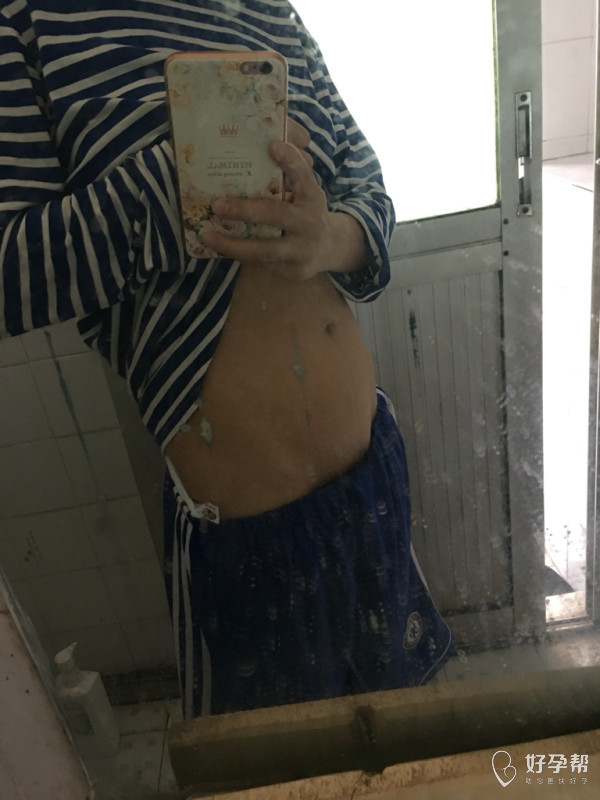 怀孕十三周了体重没有增加肚子还这么点点大附图
