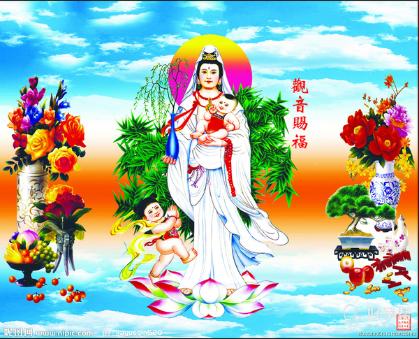 送子观音保佑我们好孕!