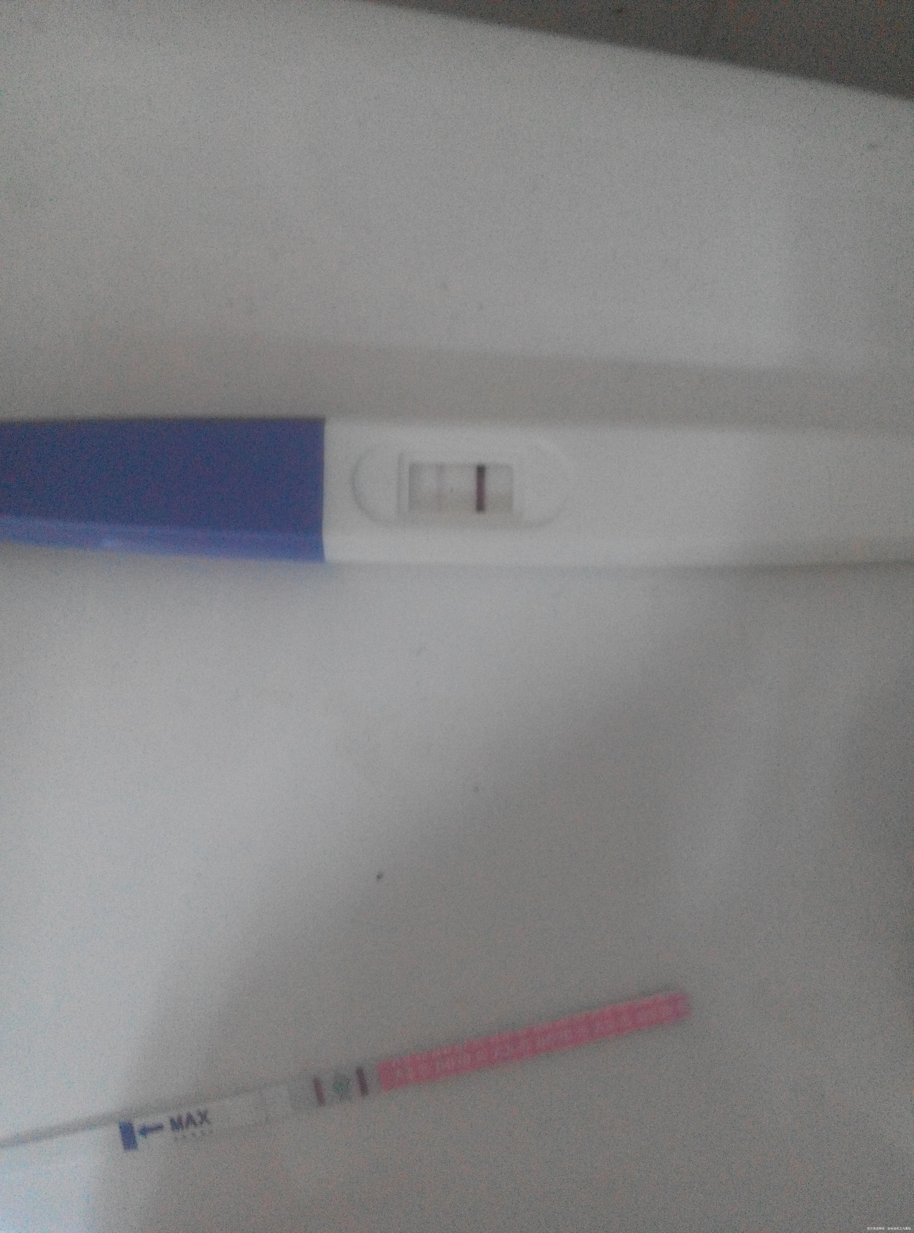这是有了吗?很淡