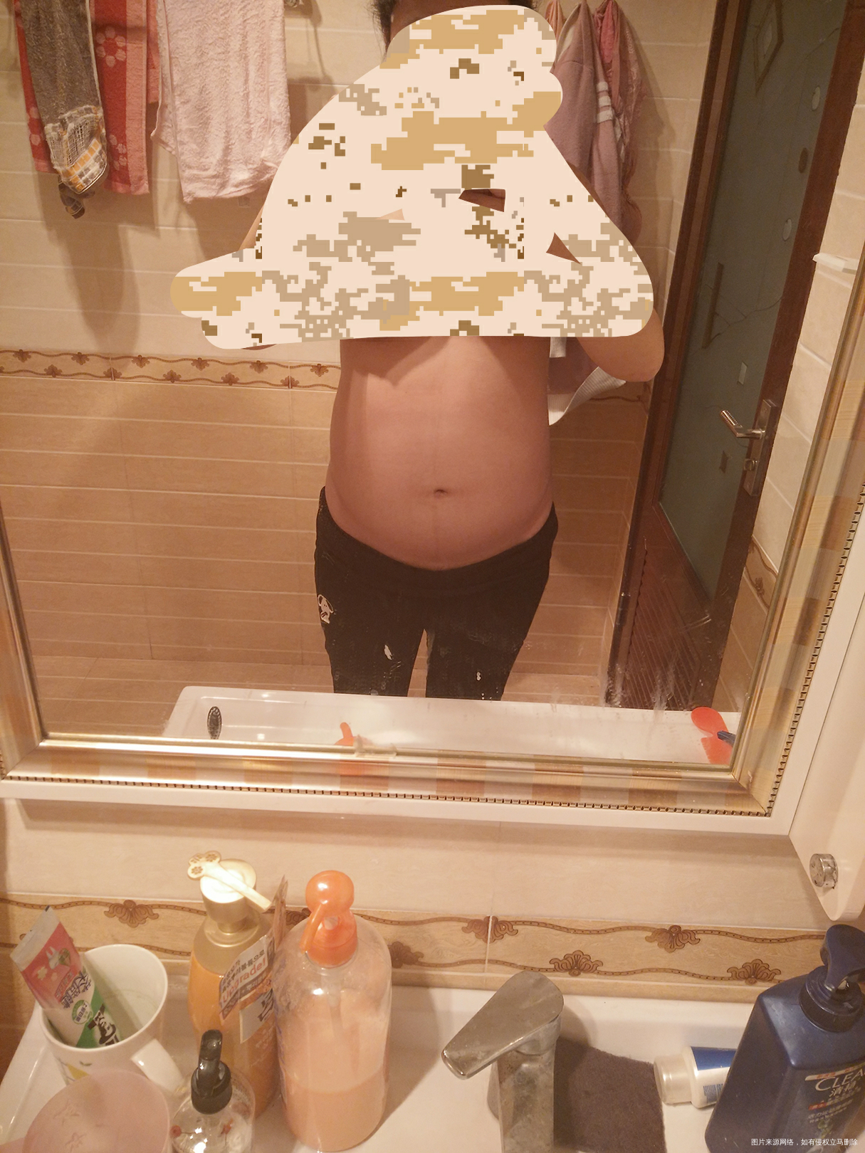 六个月的肚子怎么都不大啊