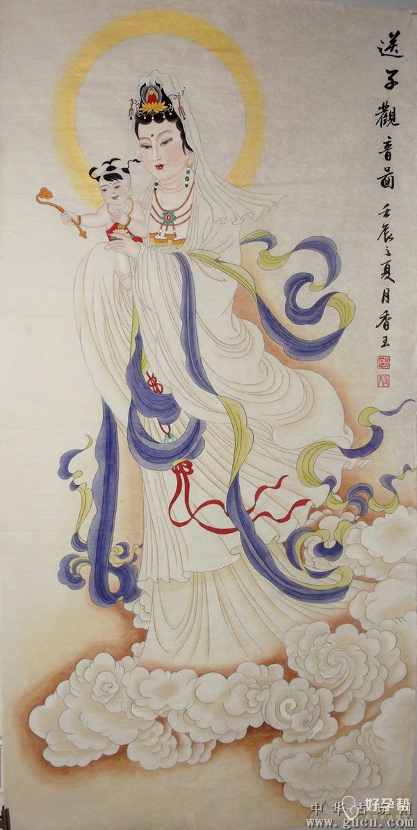 求送子观音赐我一子!
