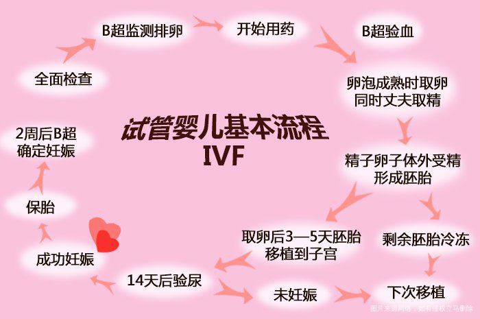 【试管知识】试管婴儿图解全过程 一看就懂……