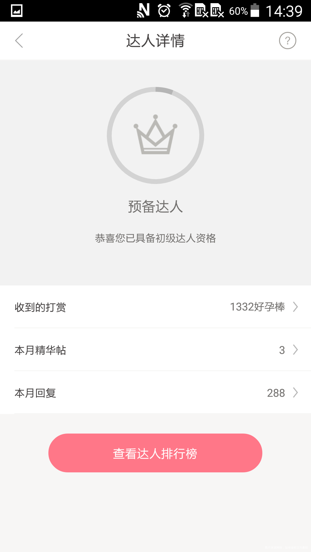 为什么我明明这个月有4个精华贴
