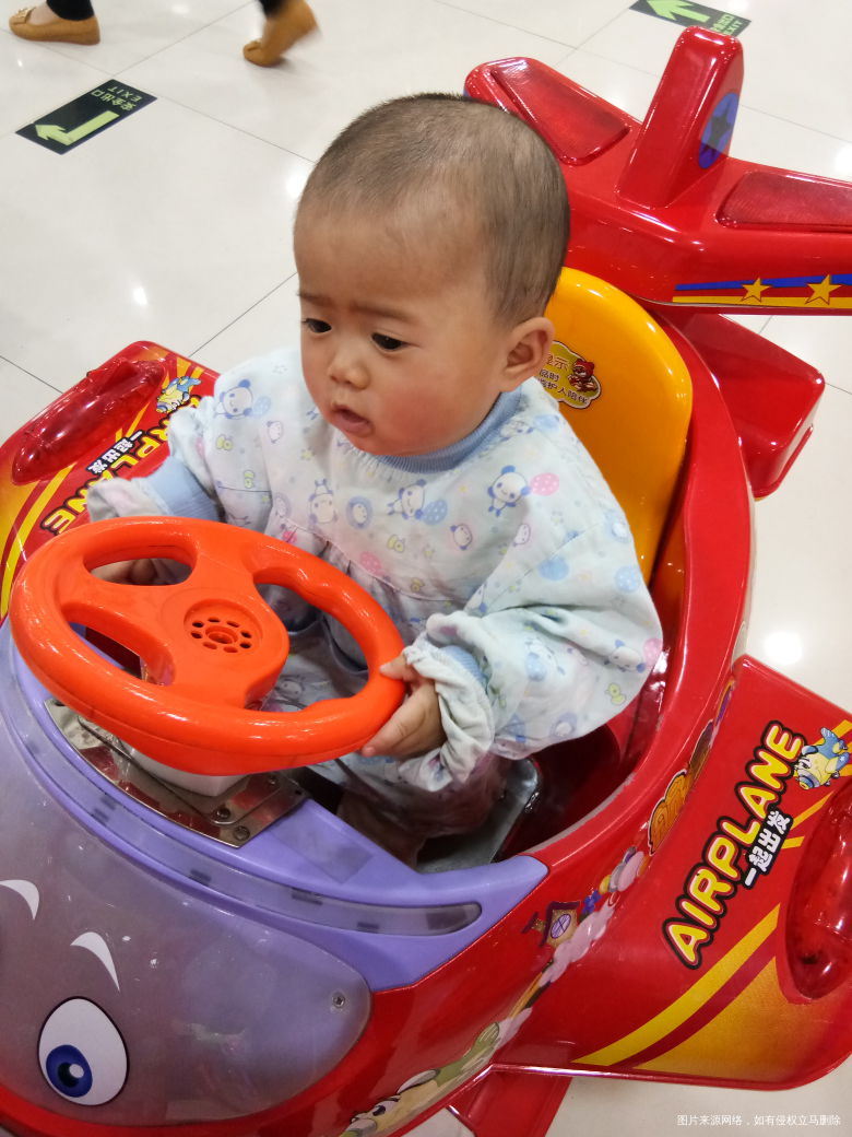 那天带闺女去游乐场玩