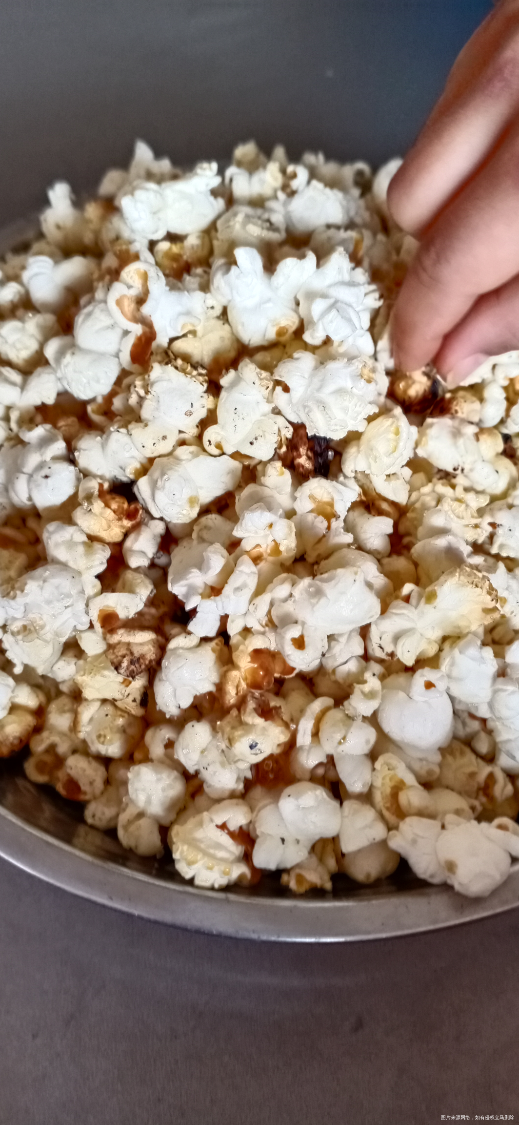 哈哈😄我自己弄的爆米花,哈哈😄