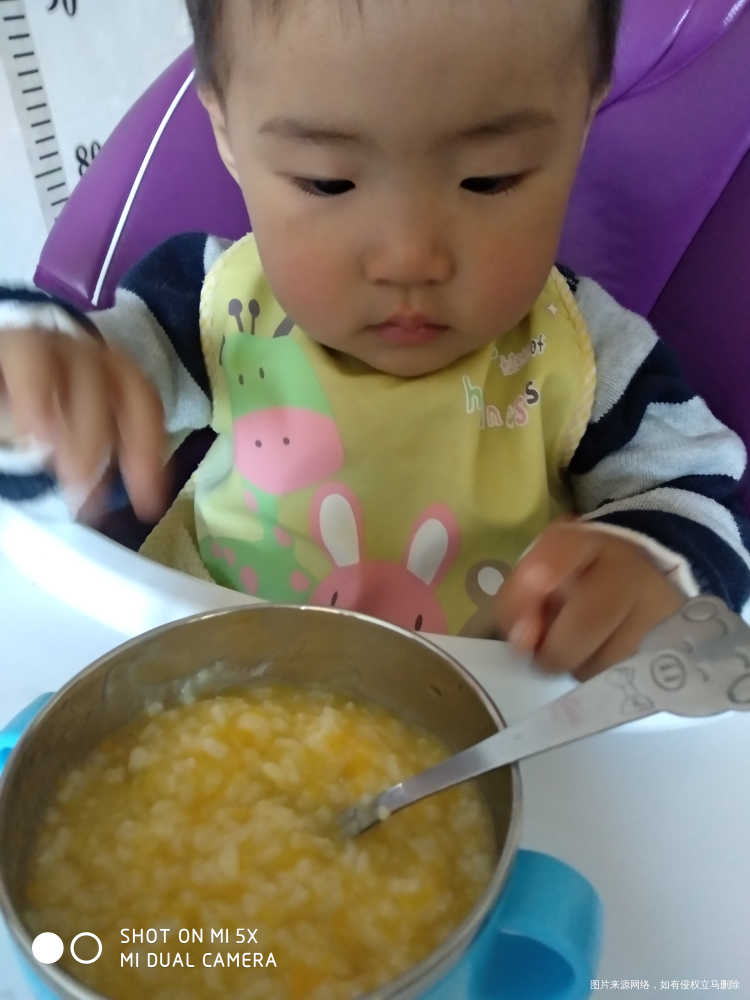 宝宝的晚饭 南瓜粥🎃