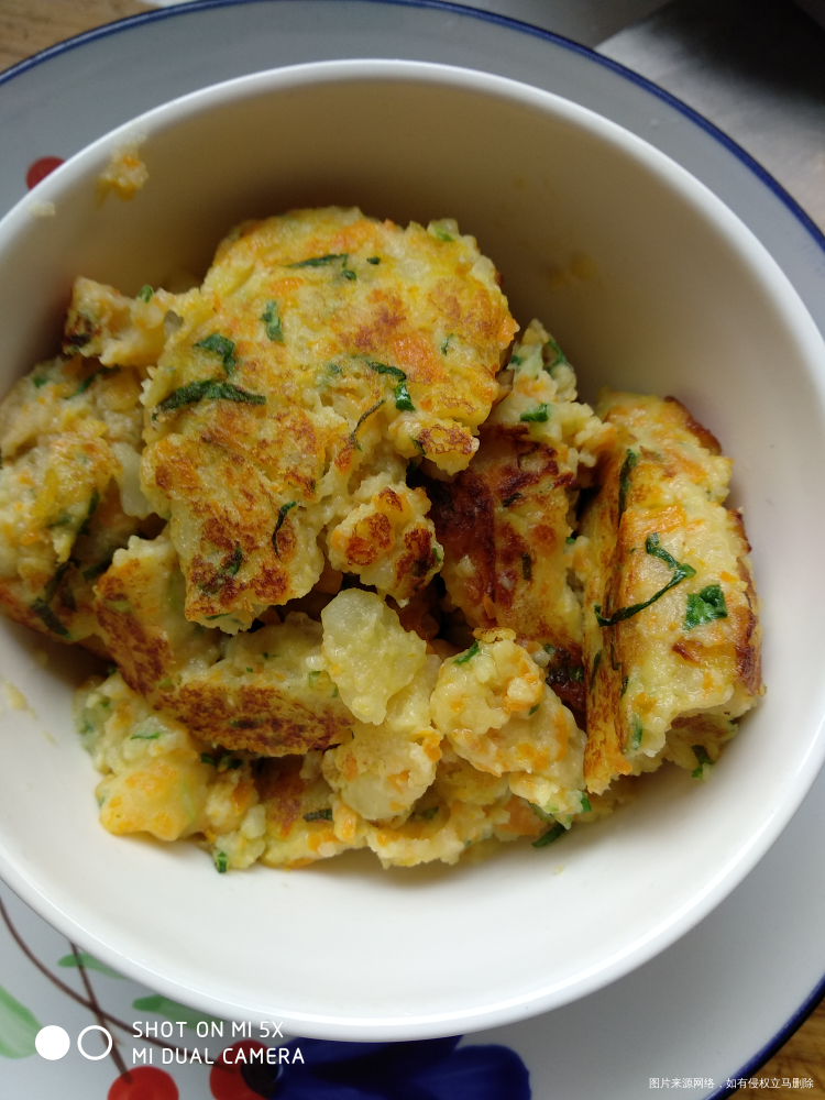 给我儿子做的辅食 土豆饼,