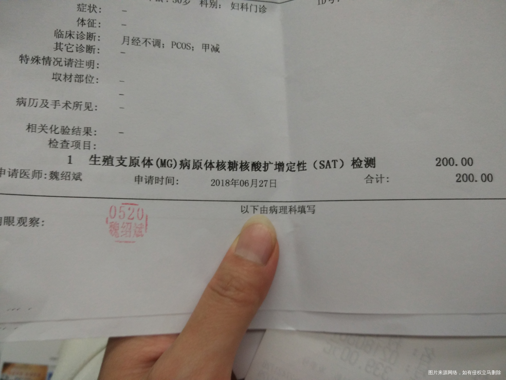 解脲支原体阳性,吃药后复查,医生又开了MG检查,请问必须检查吗!