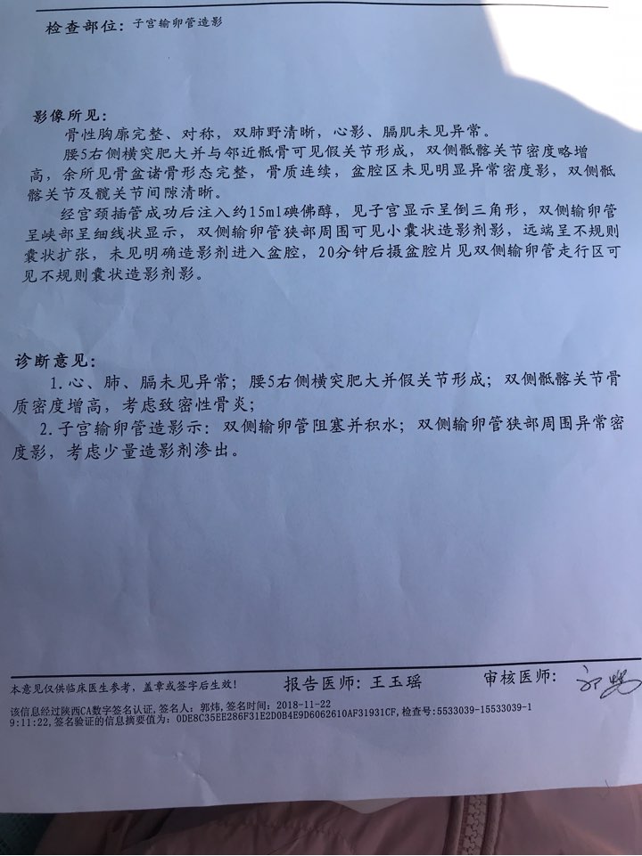 医生建议我切除输卵管后在做试管婴儿，你们怎么看，进来说说你们的治疗方法