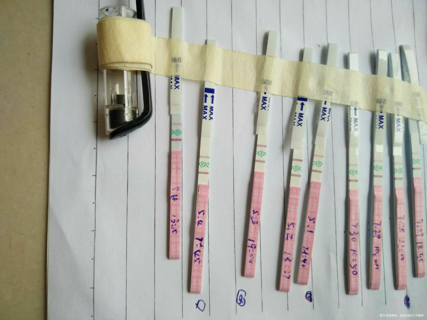 今天月经33天,我的这个是不是排卵了