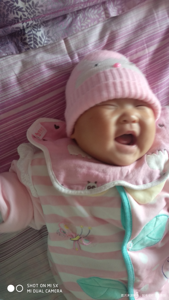 女儿还没出门就好开心💋