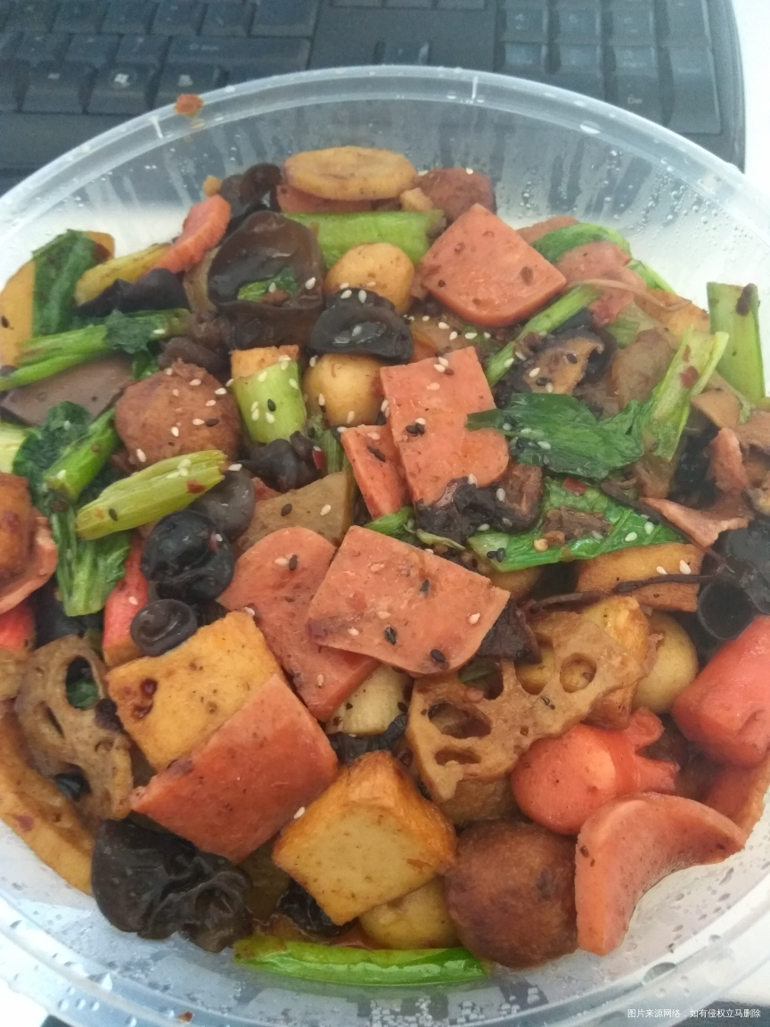 中午一点才吃上饭😓😓