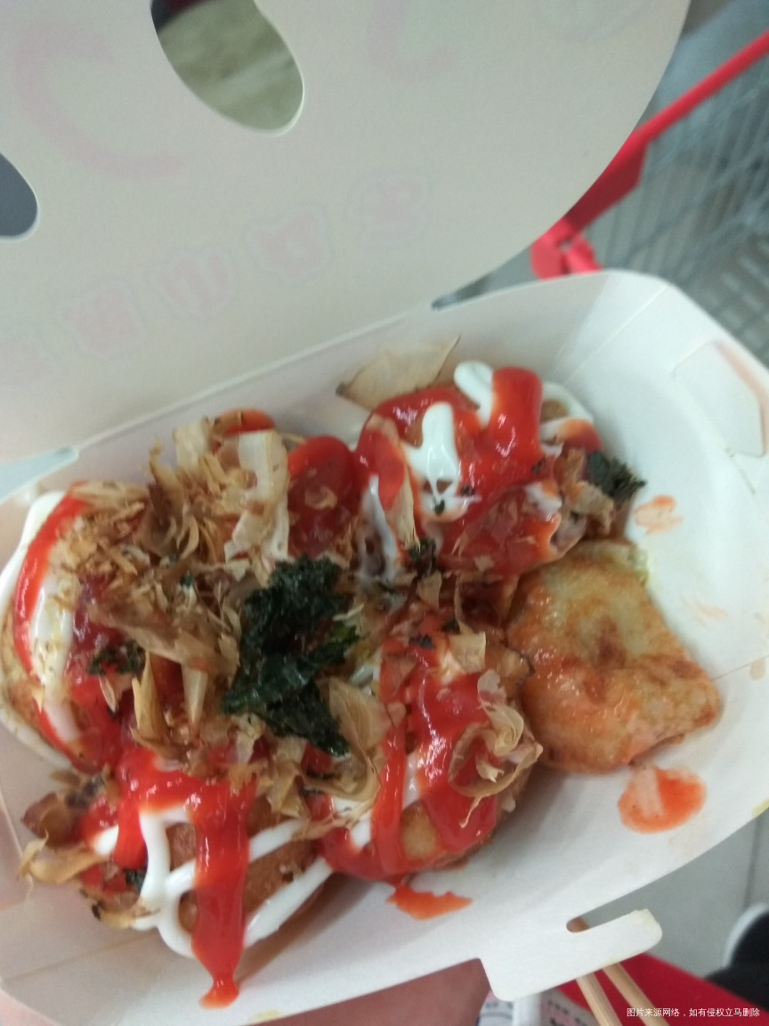 好久没吃到章鱼小丸子啦