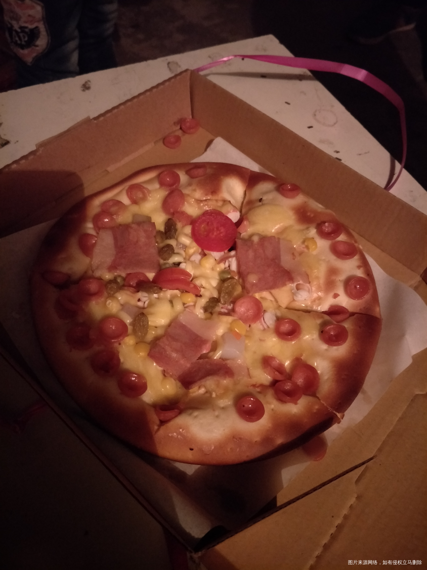 给孩子们买的披萨,我不喜欢吃这东西
