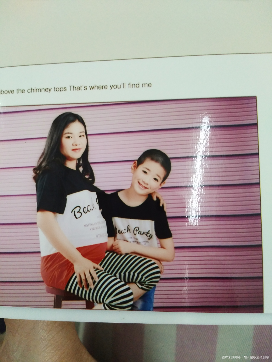 我和儿子的孕妇照,因为