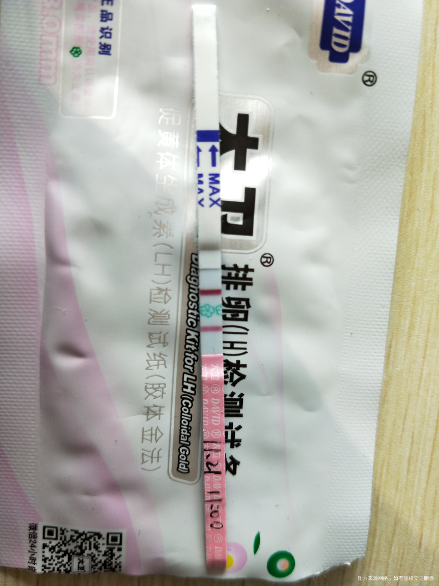 末次月经10月23日,刚测到强阳了