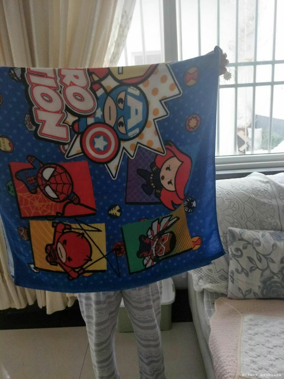 三月份中的浴巾收到了!