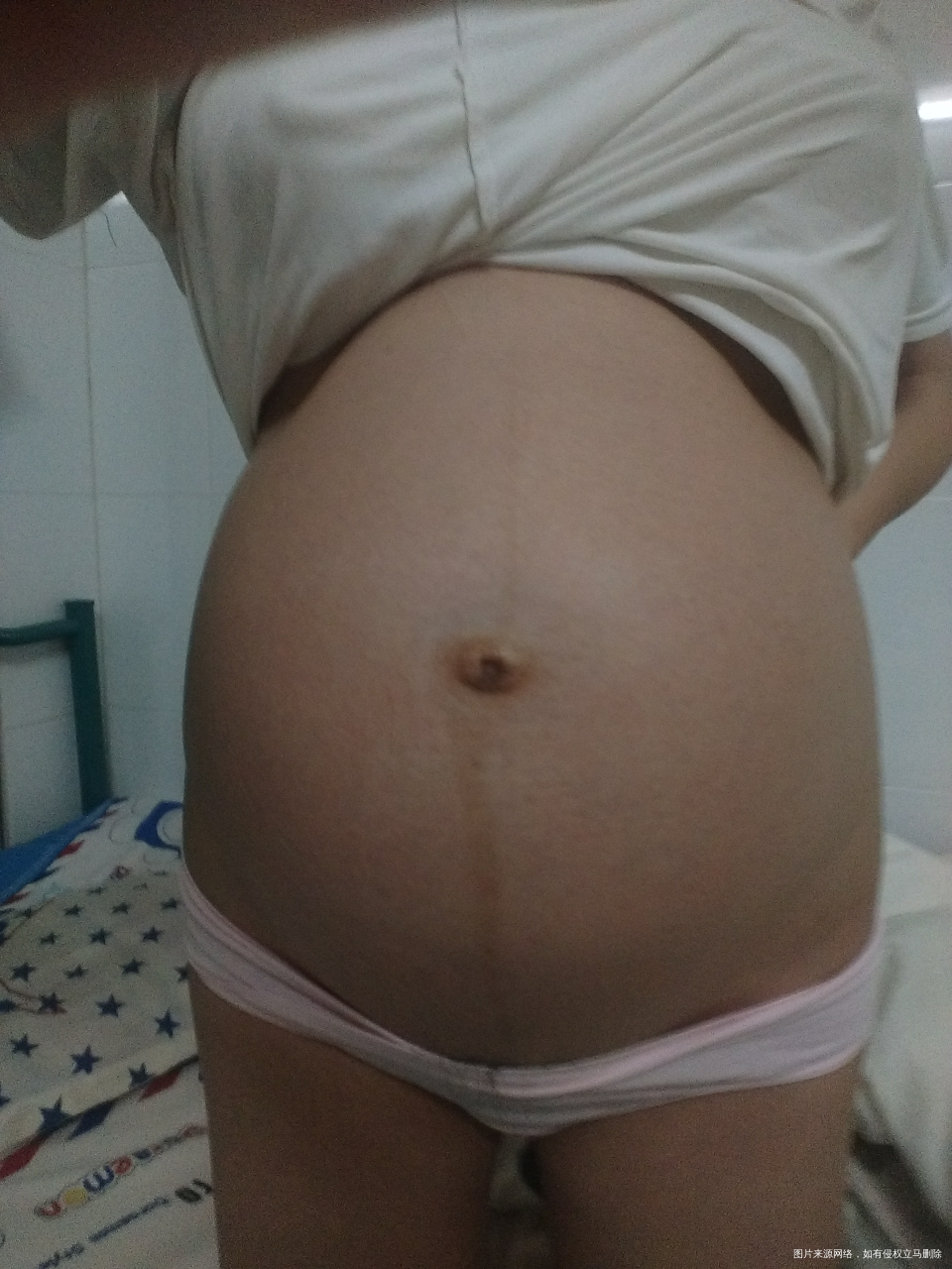 29+1周,看看肚形有一样的孕妈吗?