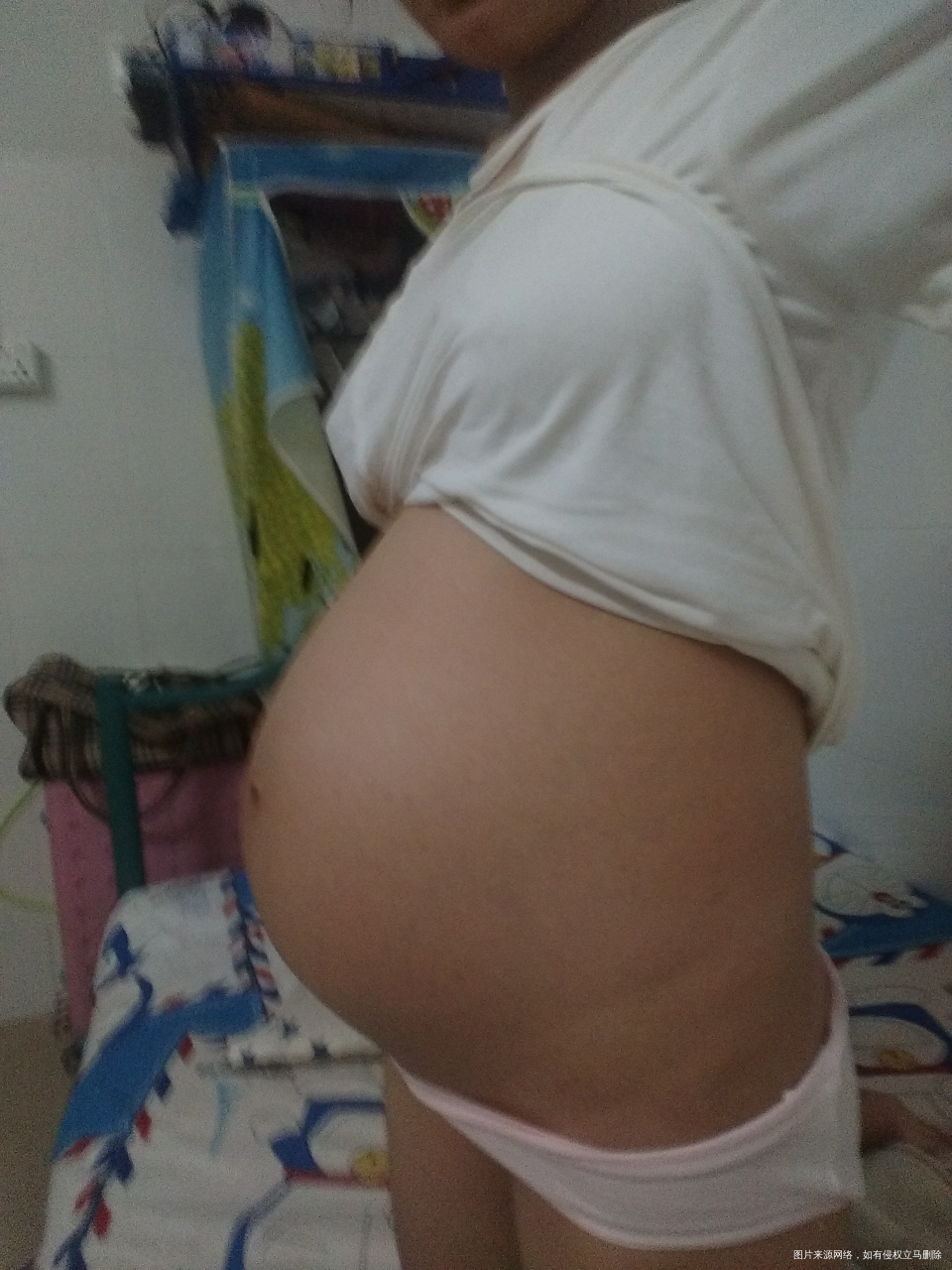 29+1周,看看肚形有一样的孕妈吗?