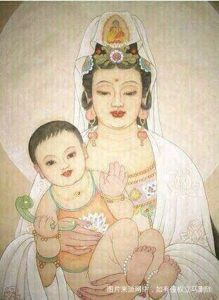 观音娘娘,求求你,大发慈悲,赐给我一个健康的男宝宝