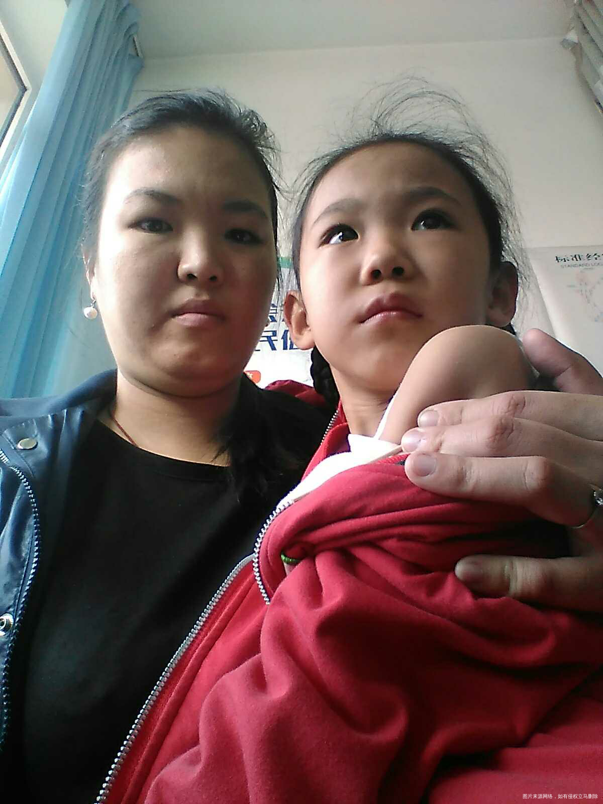 今天早上和宝贝闺女来疫苗