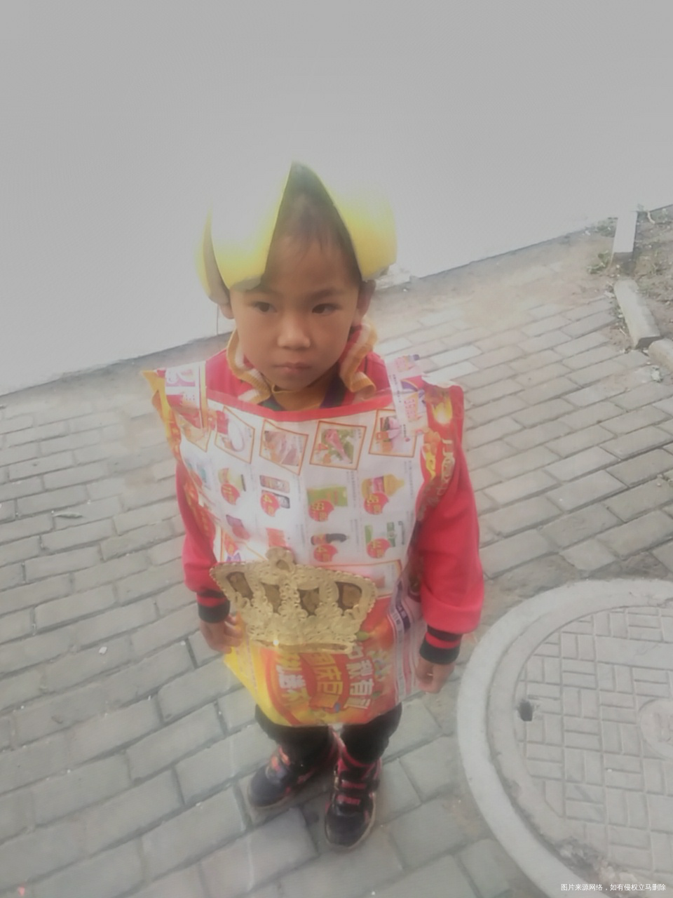 宝贝快乐的一上午参加幼儿园活动