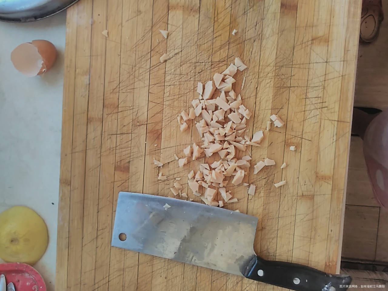 我家闺女自己做的蛋炒饭,棒棒哒