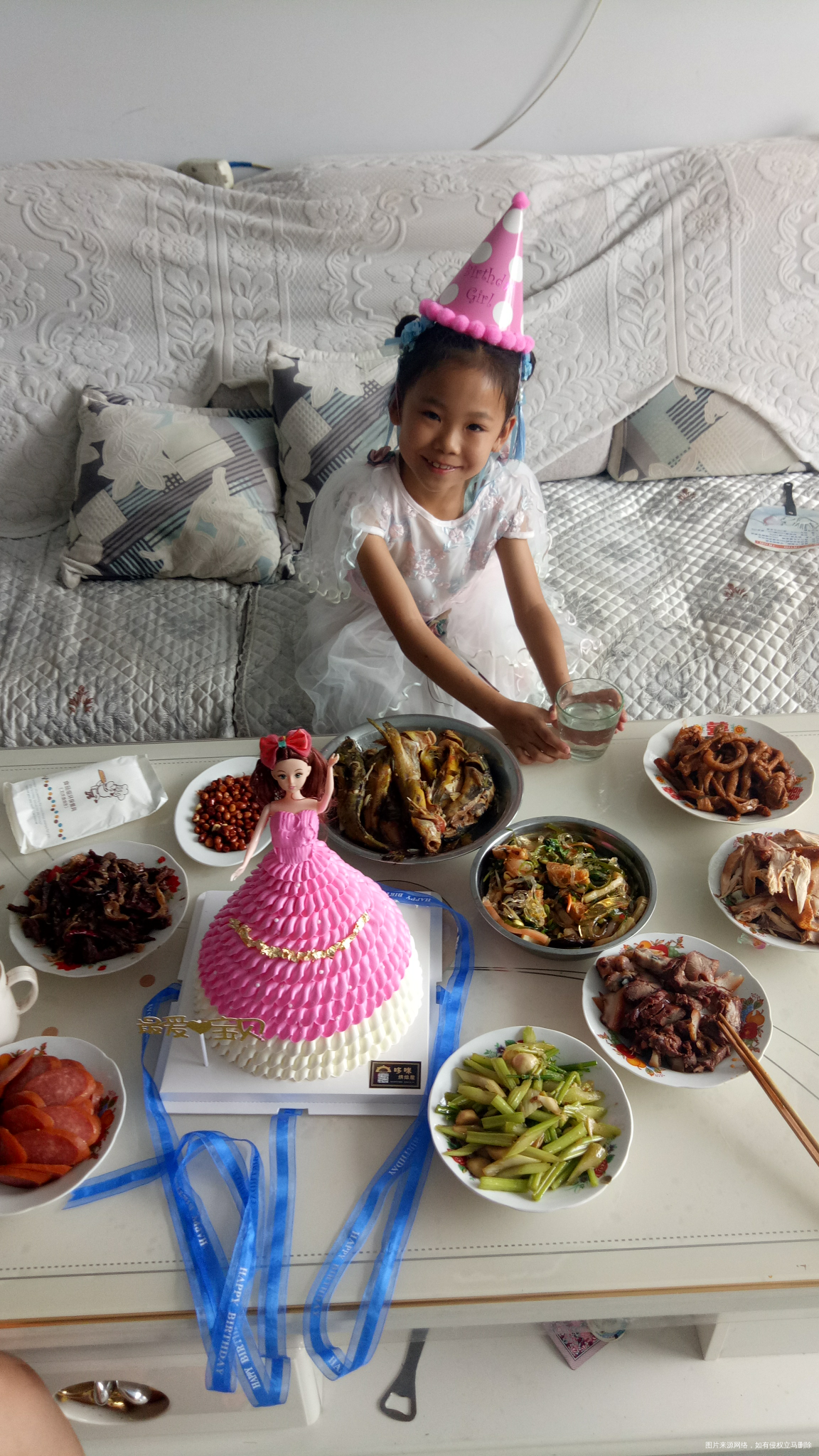 今天宝贝七周岁生日了,嘿嘿