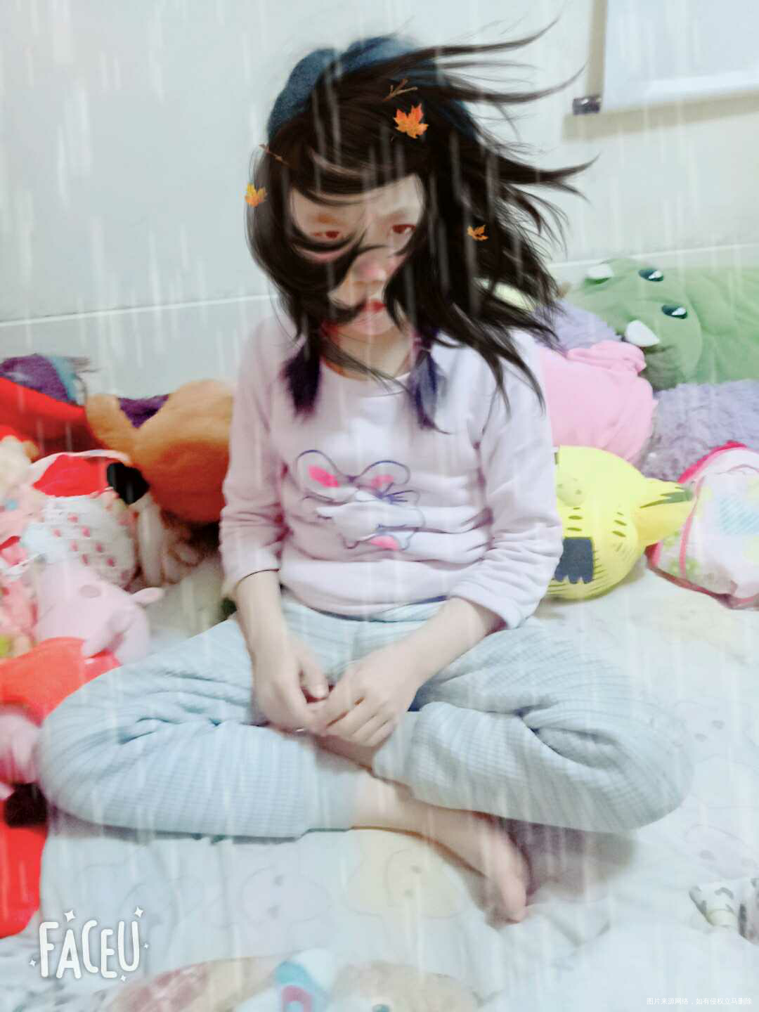 来一组闺女恶搞自拍,哈哈哈哈