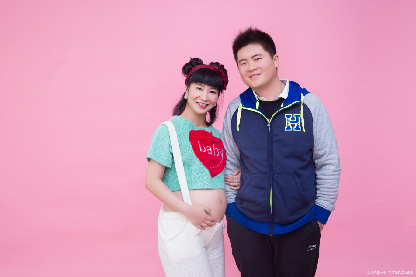 孕妇照下来了,上传两张留个纪念吧!