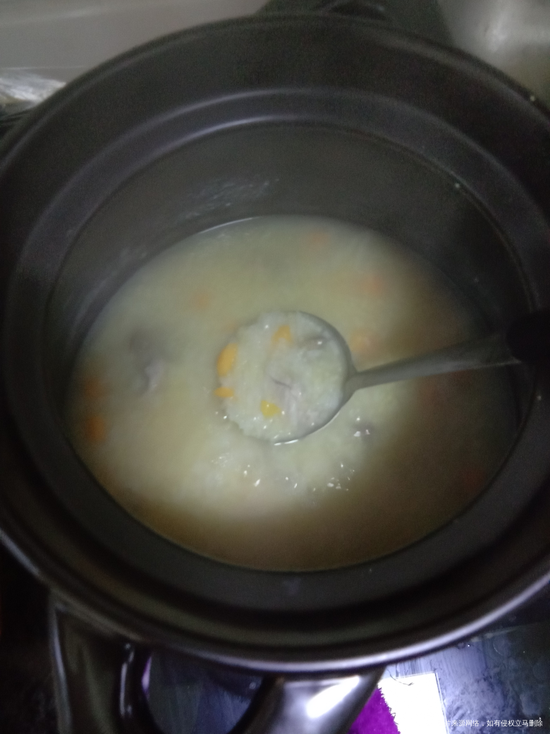 好久没煮粥给宝宝吃了