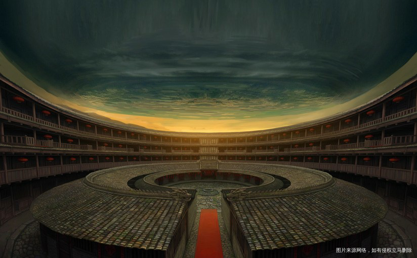 #我的家乡美景#福建土楼永定景区