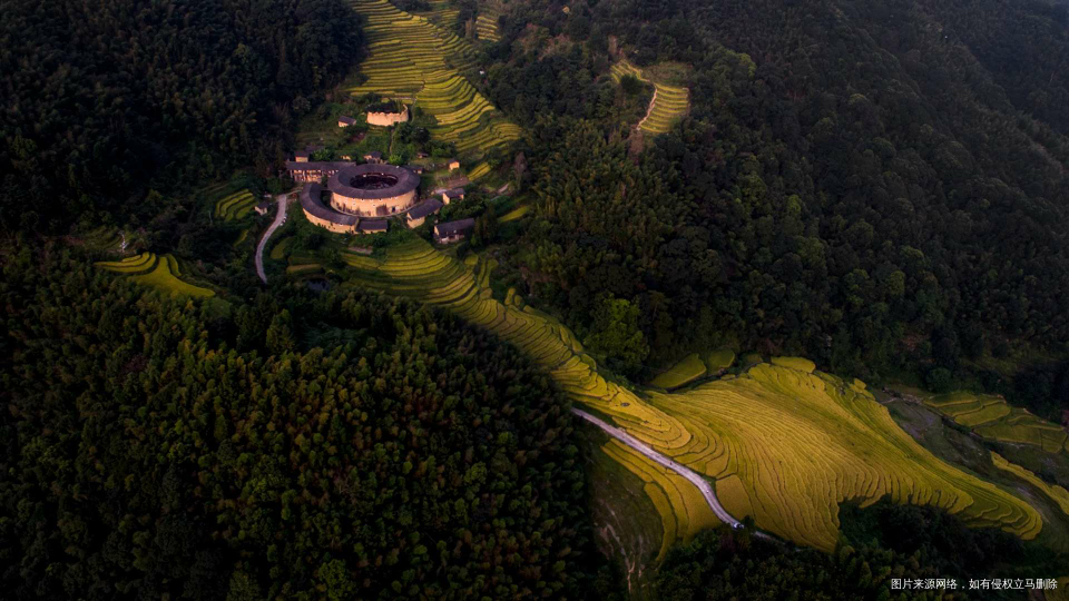 #我的家乡美景#福建土楼永定景区