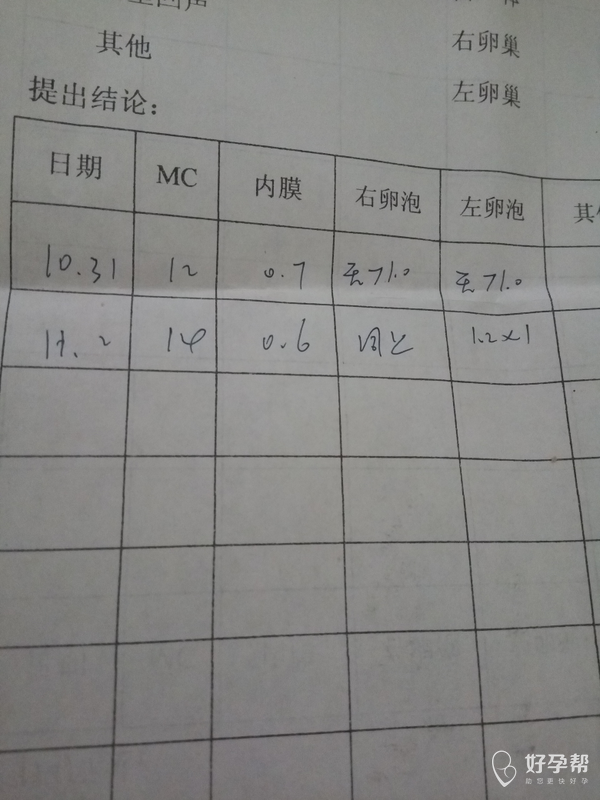 有医生或做过排卵监测的姐妹们帮忙看看