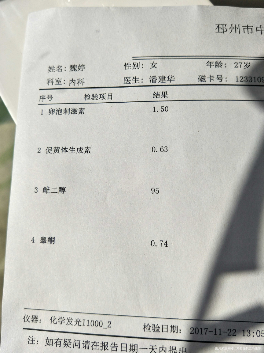 中枢闭经,吃药才来,不吃不来