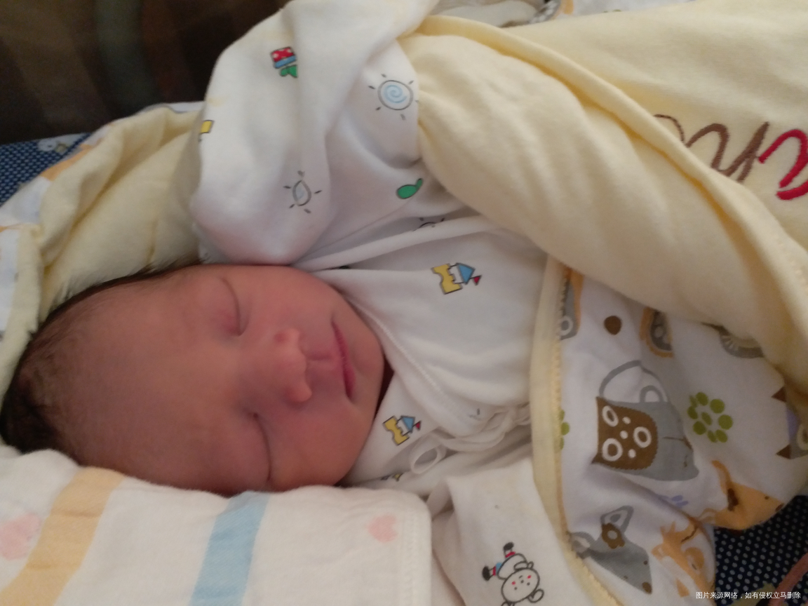 宝宝生了,不大,却把妈妈痛死了。