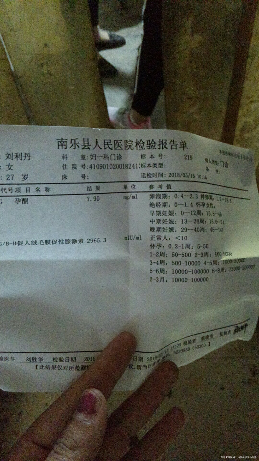 吃了一周的黄体酮胶囊