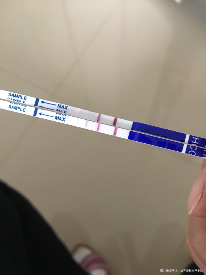 今天是鲜胚胎移植后的第十三天 没管住好奇心测了一下是双线、明天医院做抽血检查 ...