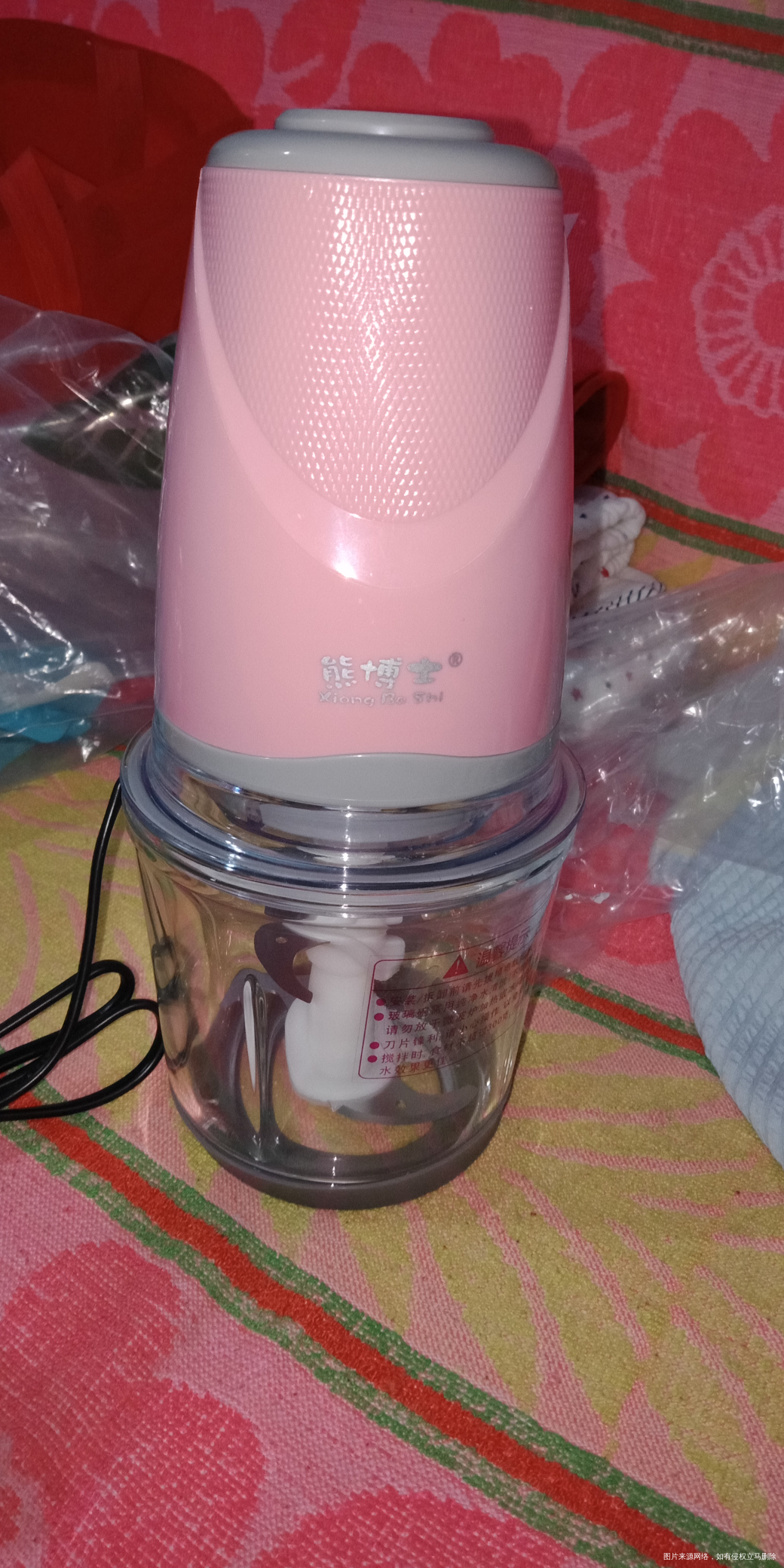 买了个辅食机,朋友推荐的