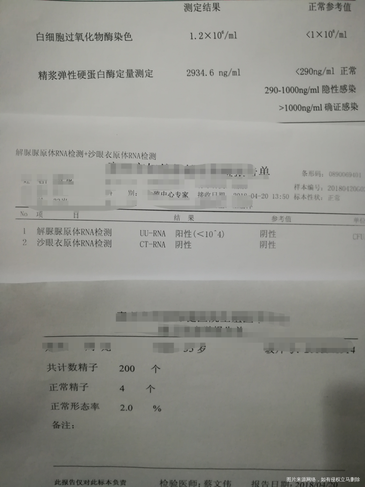 刚刚拿到的结果,帮忙看看