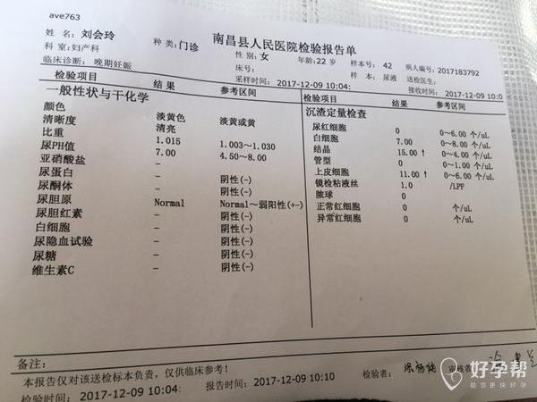 医生给我看下这个尿检和血检