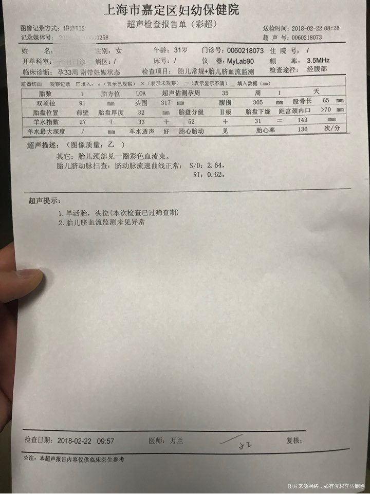 请医生帮我看看宝宝有多重,35周了