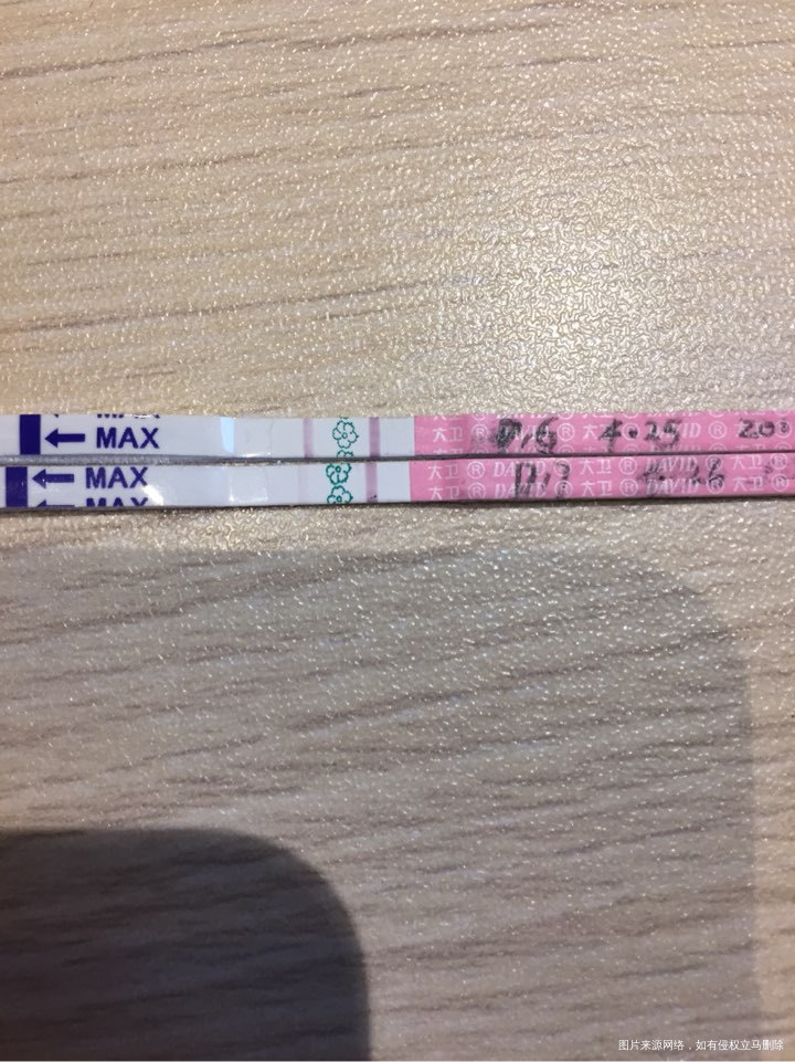 测排后,左右两边都排了,试纸测得还是有点浅