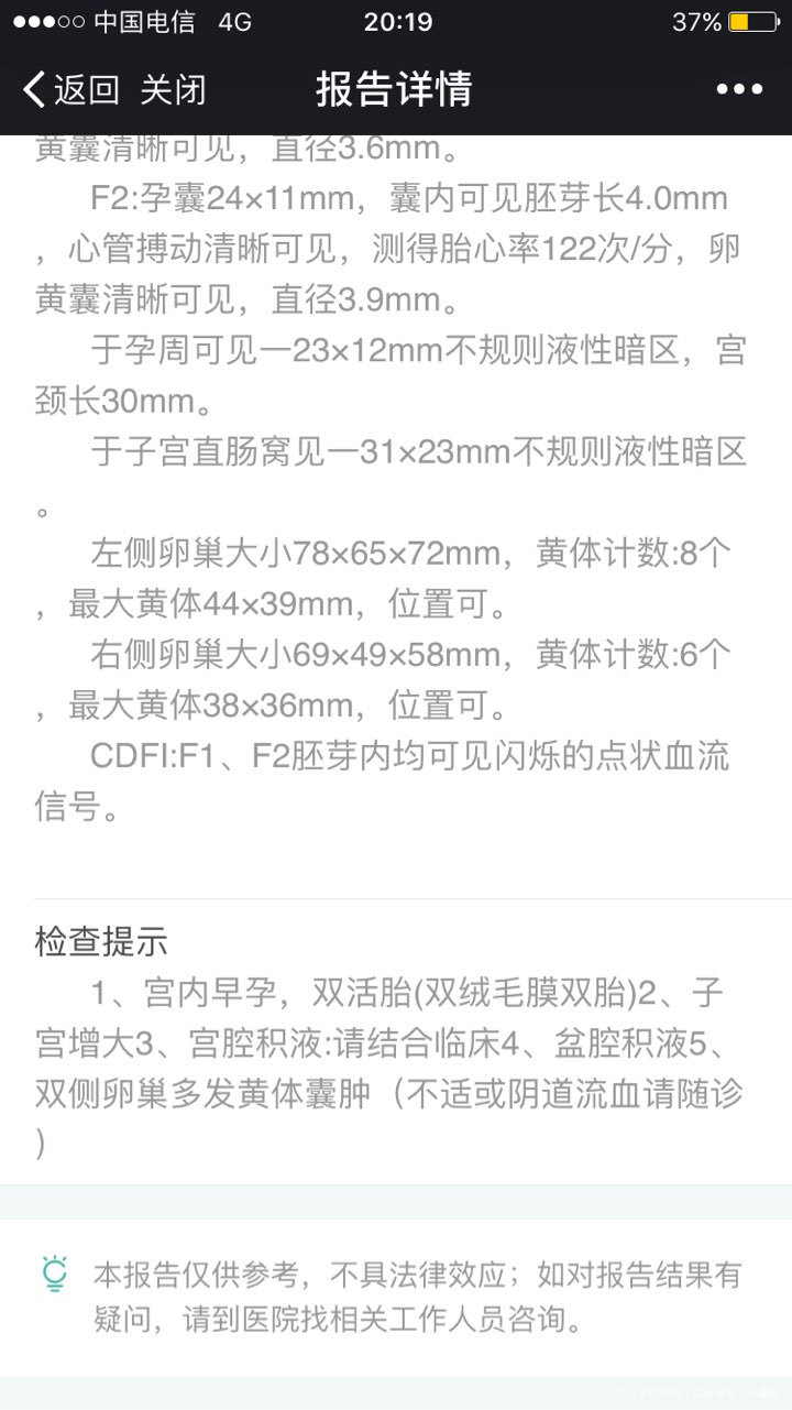 移植28天b超,医生帮我看看