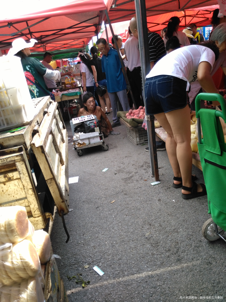 今天赶集看见的,从来没有见过他们