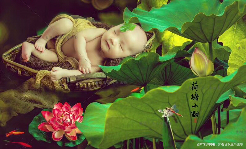 看看朋友圈的满月照,好看吗?