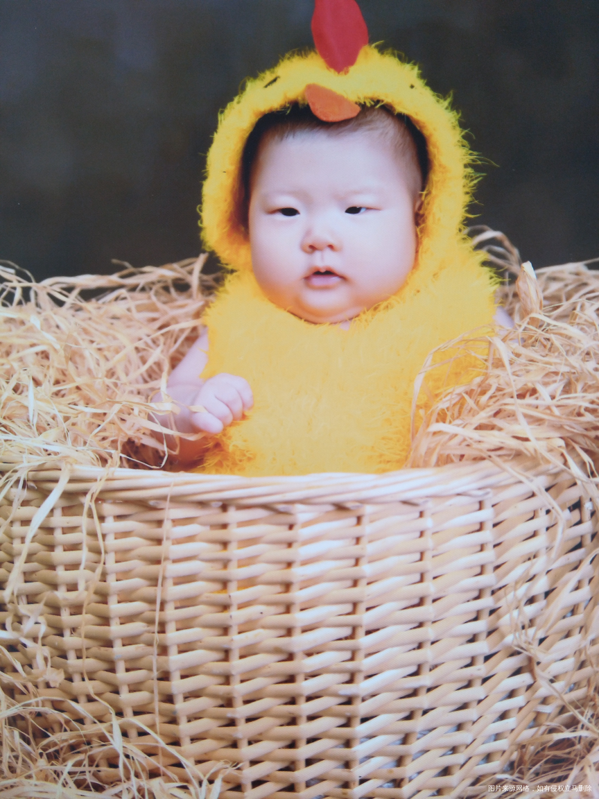 祝你永远无忧无虑的幸福下去我的鸡宝宝!